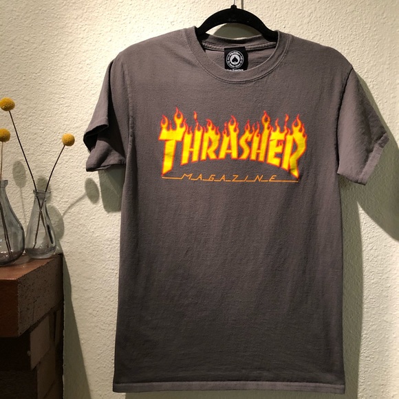 Thrasher Other - Thrasher Gray T-Shirt Size S